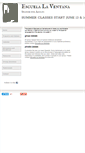 Mobile Screenshot of escuelalaventana.com